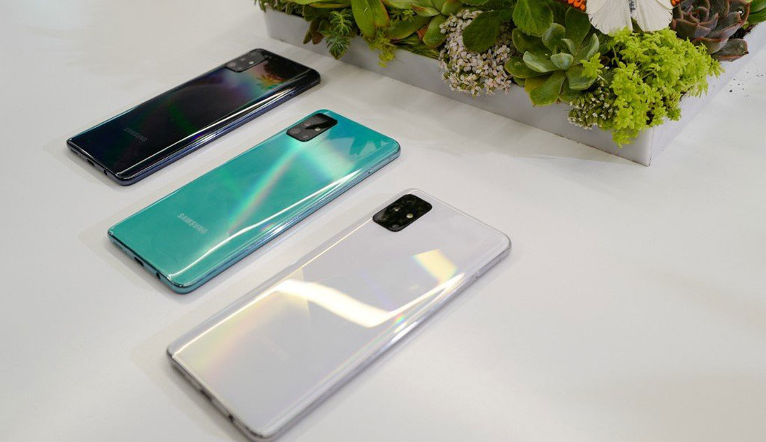 طراحی و ظاهر GALAXY A51